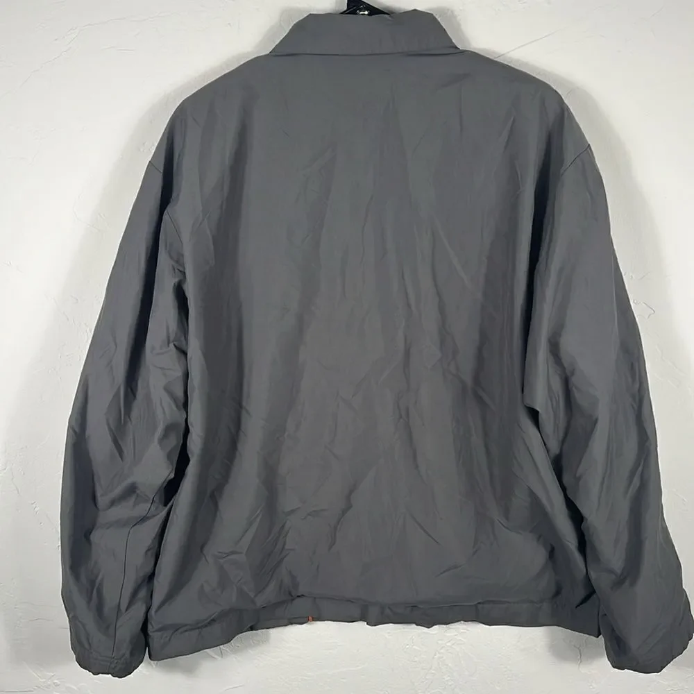 🔥 Vintage NO FEAR Full Zip Polyester Fleece Lined Skateboard Jacket - Men Sz‎ M